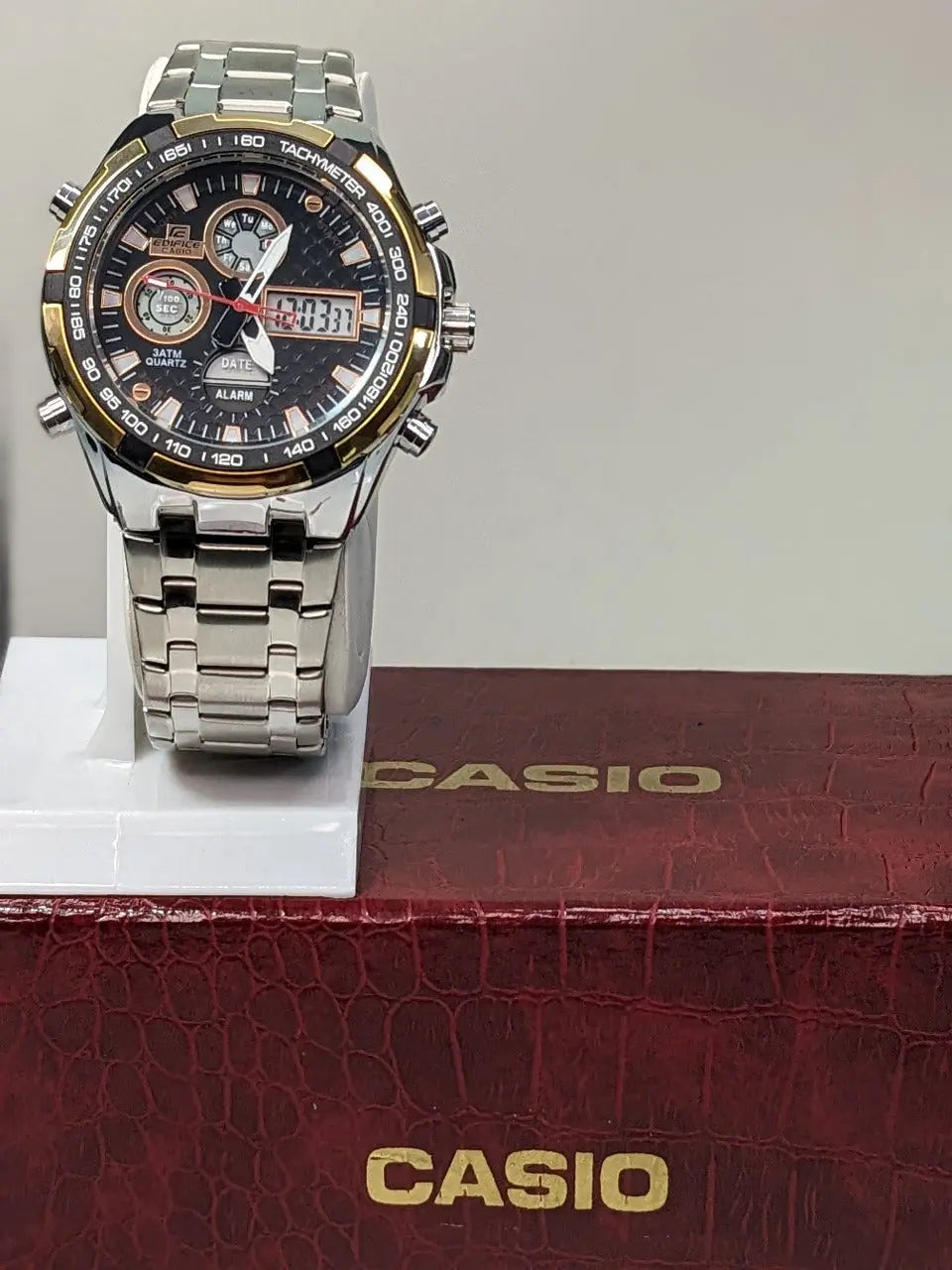EDIFICE CASIO STEEL WATCH