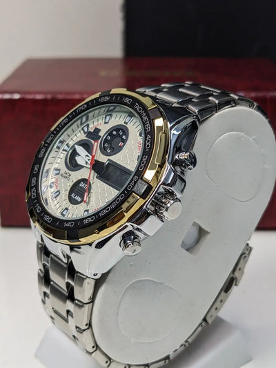 EDIFICE CASIO STEEL WATCH