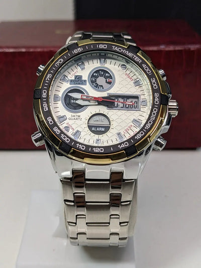 EDIFICE CASIO STEEL WATCH