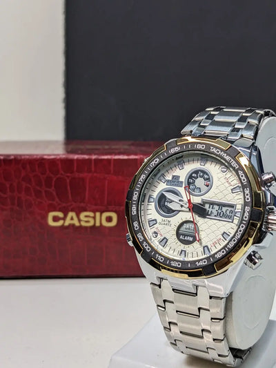 EDIFICE CASIO STEEL WATCH