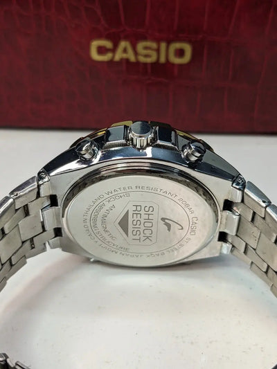 EDIFICE CASIO STEEL WATCH