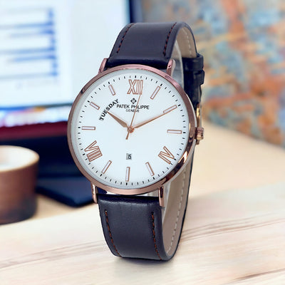Patek Rubber Strap Date Day