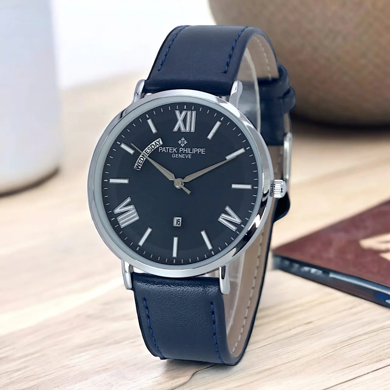 Patek Rubber Strap Date Day