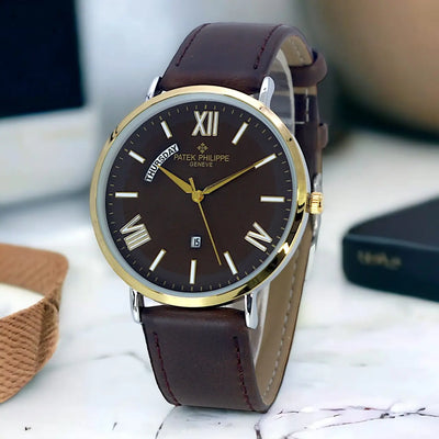 Patek Rubber Strap Date Day