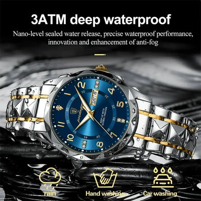 POEDGAR 615 - Most Demanding Day Date Watch For Men's