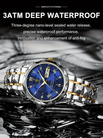 POEDGAR 615 - Most Demanding Day Date Watch For Men's