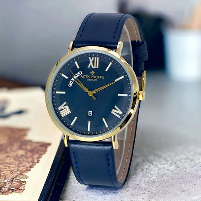 Patek Rubber Strap Date Day