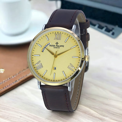 Patek Rubber Strap Date Day