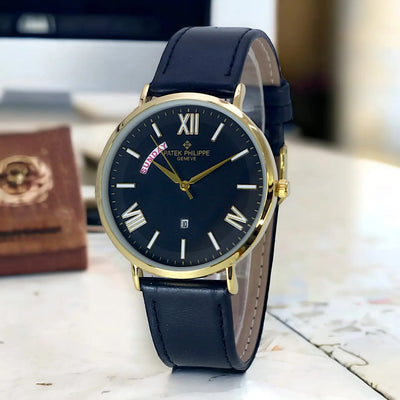 Patek Rubber Strap Date Day