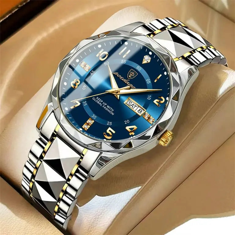 POEDGAR 615 - Most Demanding Day Date Watch For Men's