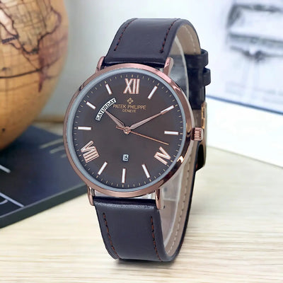 Patek Rubber Strap Date Day