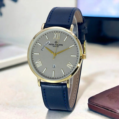Patek Rubber Strap Date Day
