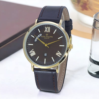 Patek Rubber Strap Date Day